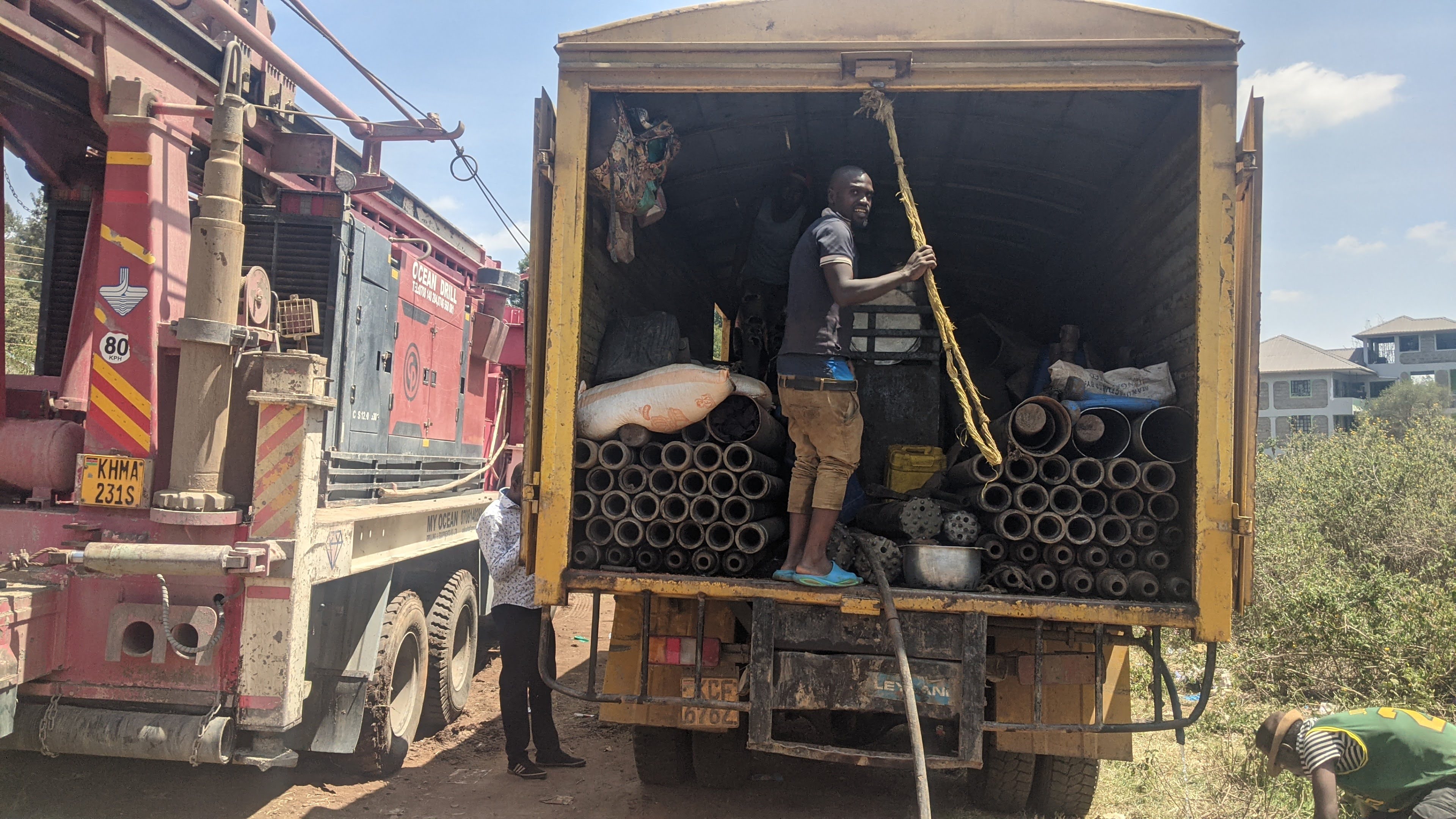Borehole drilling for Queensway Apartment, Githurai 44